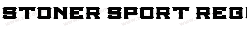 Stoner sport Regula字体转换